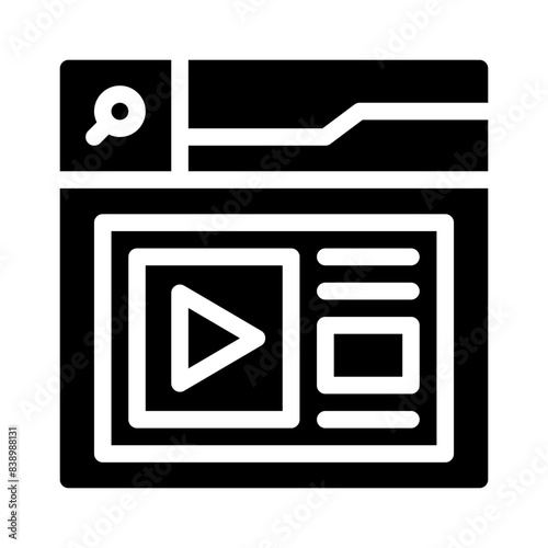 front end glyph icon