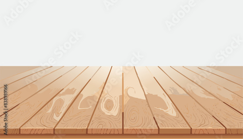 Cartoon wooden texture, wooden Cutting chopping board. Vector illustration a