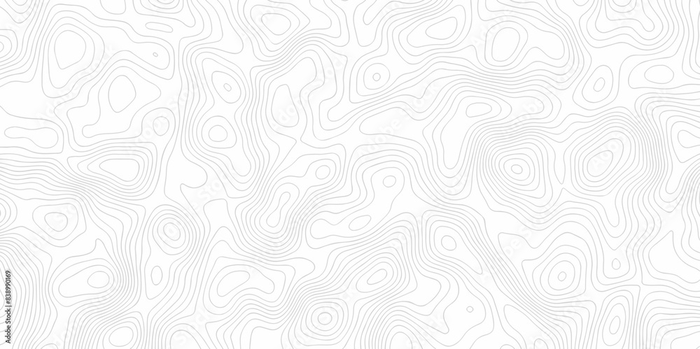 Vector geography landscape Topo contour map on white background, Topographic contour lines. Seamless pattern with lines Topographic map. Geographic mountain relief diagram line wave carve pattern. Vector geography landscape Topo contour map on white background, Topographic contour lines. Seamless pattern with lines Topographic map. Geographic mountain relief diagram line wave carve pattern.