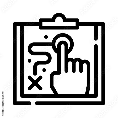 tactic line icon