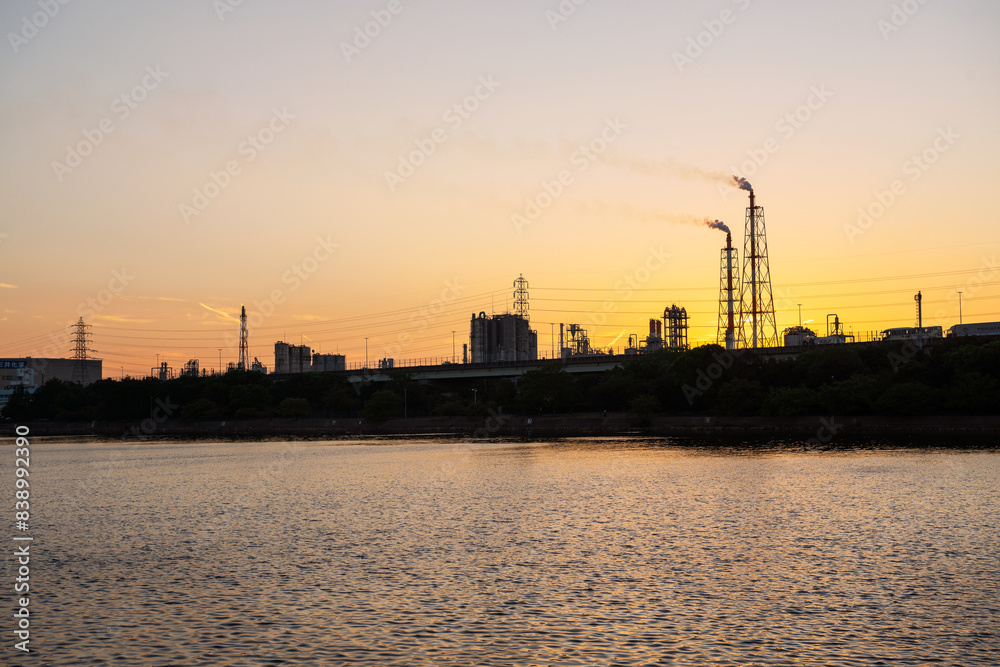 浜寺公園の夕景 浜寺公園の夕景