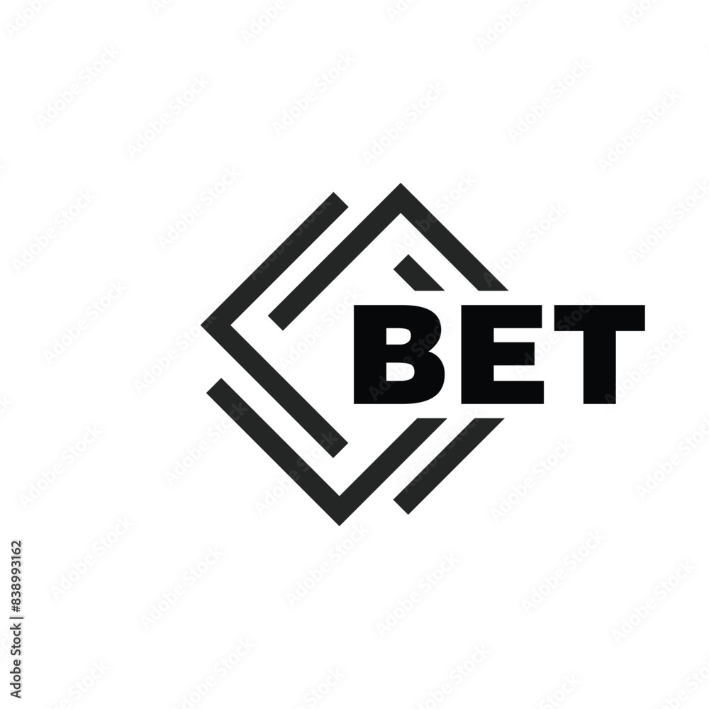 BET letter logo design on white background. BET logo. BET creative initials letter Monogram logo icon concept. BET letter design BET letter logo design on white background. BET logo. BET creative initials letter Monogram logo icon concept. BET letter design