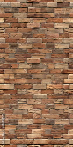 old brick earth tone seamless texture
