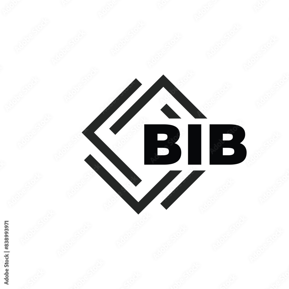 BIB letter logo design on white background. BIB logo. BIB creative initials letter Monogram logo icon concept. BIB letter design BIB letter logo design on white background. BIB logo. BIB creative initials letter Monogram logo icon concept. BIB letter design