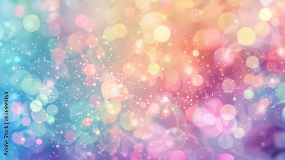 Pastel Dreamscape Bokeh Background Pastel Dreamscape Bokeh Background