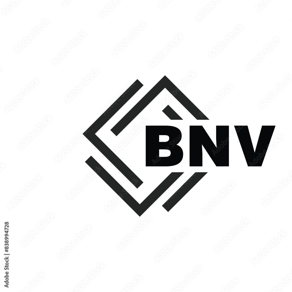 BNV letter logo design on white background. BNV logo. BNV creative initials letter Monogram logo icon concept. BNV letter design BNV letter logo design on white background. BNV logo. BNV creative initials letter Monogram logo icon concept. BNV letter design