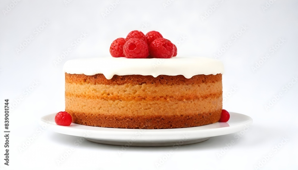 Cake isolated on white background Cake isolated on white background