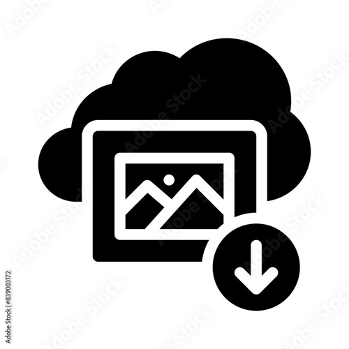 image glyph icon