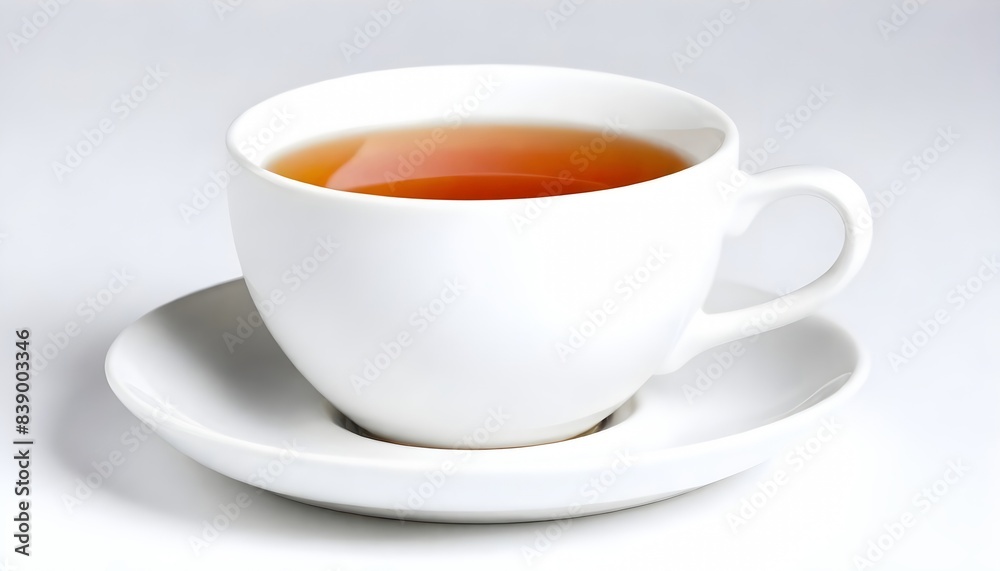 cup of a tea isolated on white background cup of a tea isolated on white background