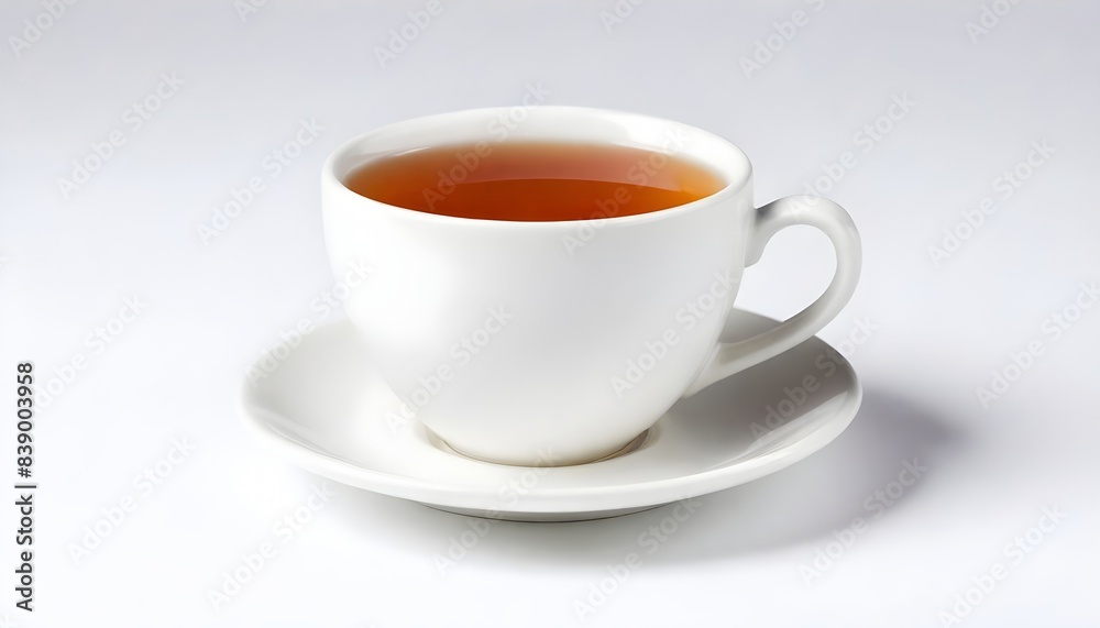 cup of a tea isolated on white background cup of a tea isolated on white background