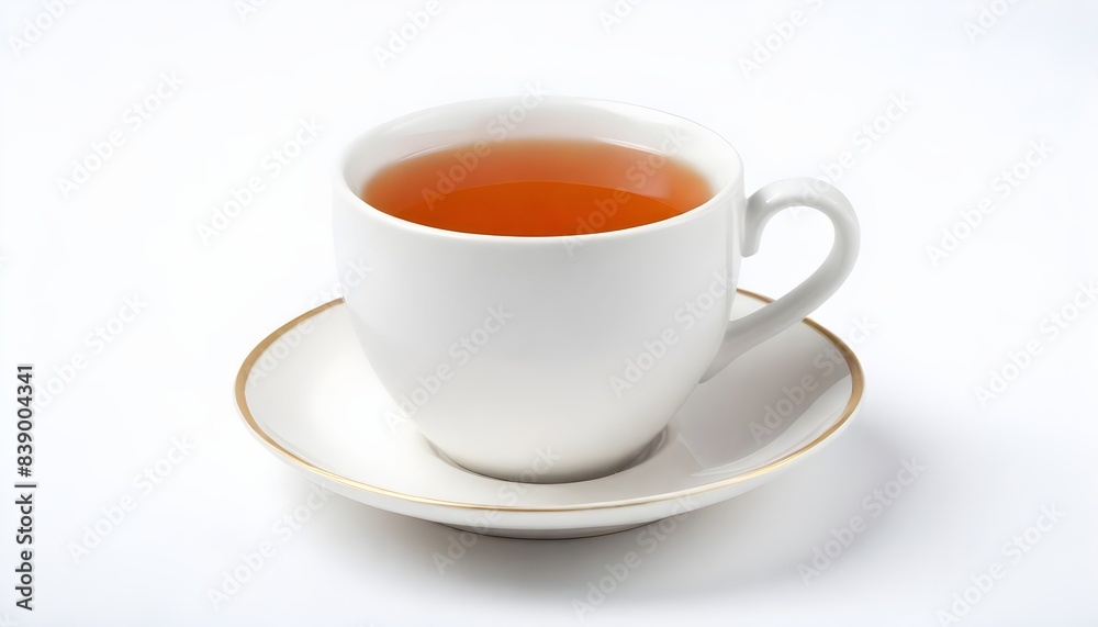cup of a tea isolated on white background cup of a tea isolated on white background