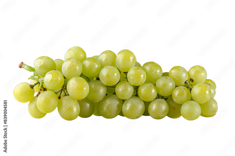 bunch of green grapes isolated on transparent background bunch of green grapes isolated on transparent background