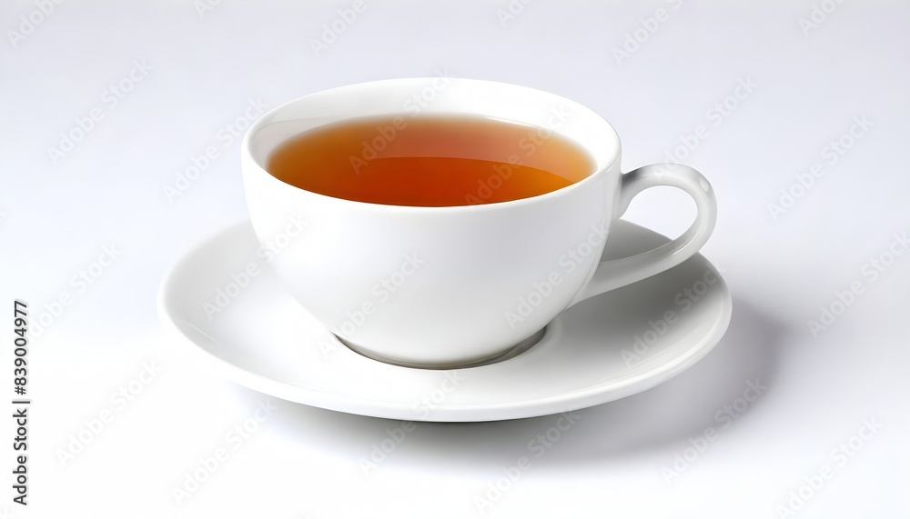 cup of a tea isolated on white background cup of a tea isolated on white background