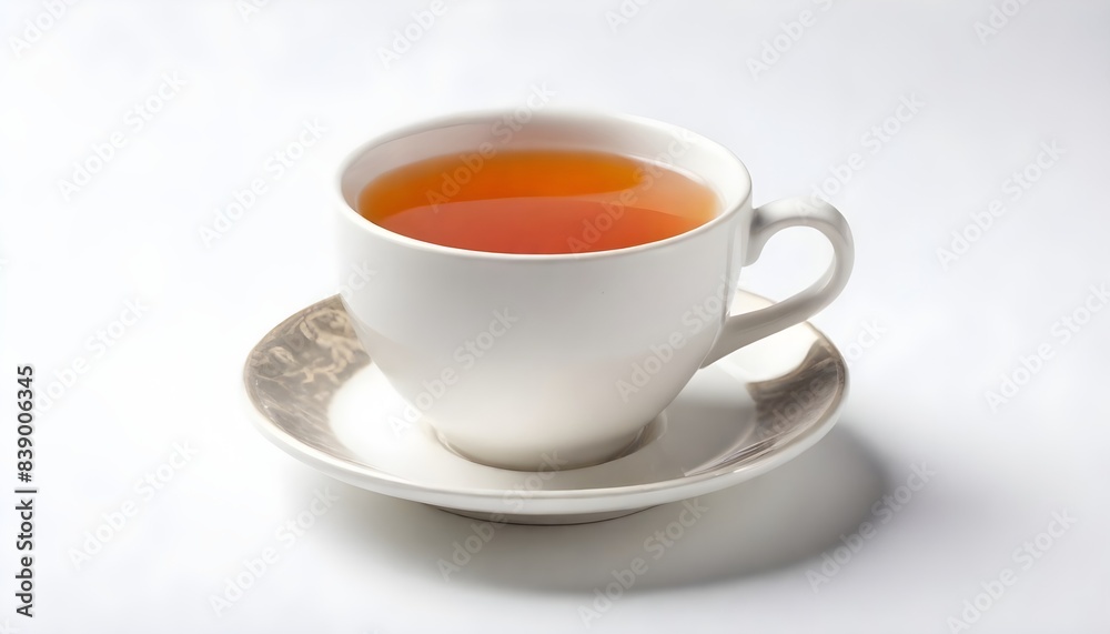 cup of a tea isolated on white background cup of a tea isolated on white background