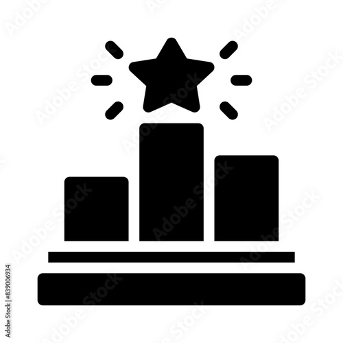 ranking glyph icon