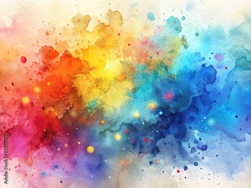 abstract watercolor background generative ai