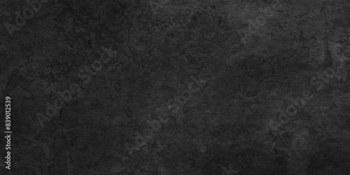 Abstract Dark Black background texture  old vintage charcoal black backdrop paper with watercolor. Abstract background with black wall surface  black stucco texture. Black gray satin dark texture.