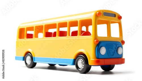 Transportation Kids toys isolated on white background
