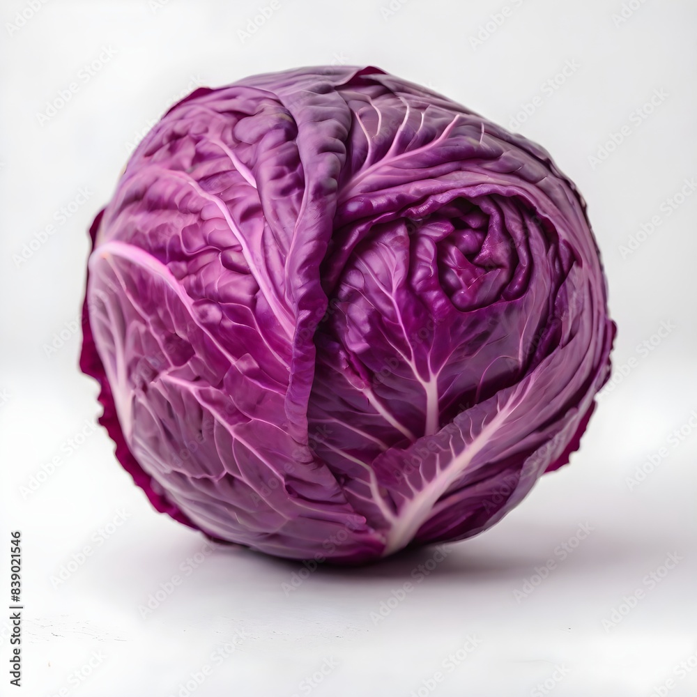Cabbage isolated on white background Cabbage isolated on white background