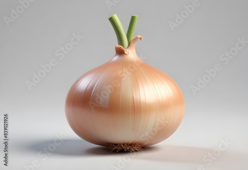Onion isolated on white background  © Tinttrex