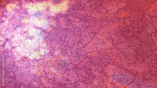 Cracked Sky: A Study in Texture and Light red photo