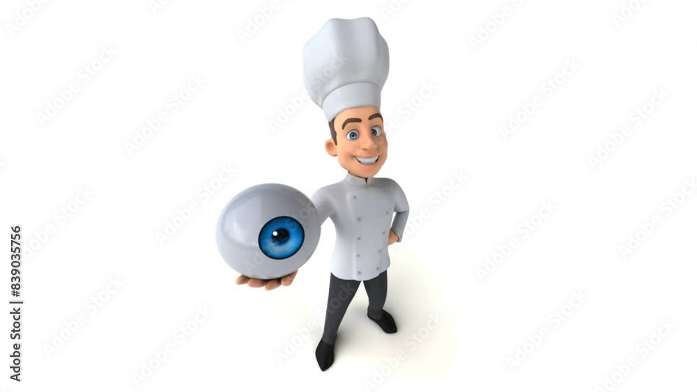 Fun 3D cartoon chef Fun 3D cartoon chef