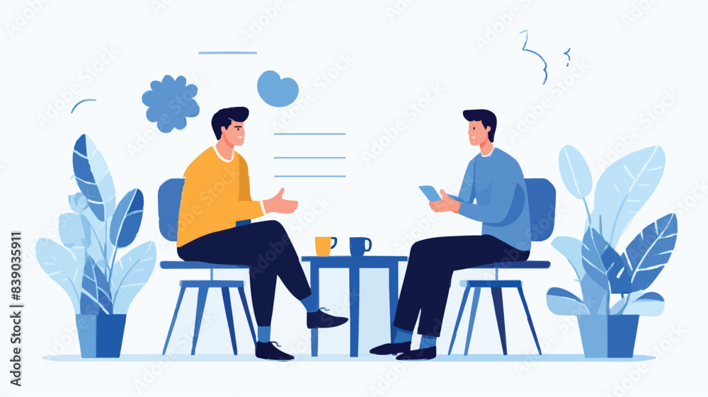 Social feedback, opinion or business advice, employee discussion, debate or customer comment, social media positive and negative feedback, people giving opinion with thumb up, vector illustration Social feedback, opinion or business advice, employee discussion, debate or customer comment, social media positive and negative feedback, people giving opinion with thumb up, vector illustration