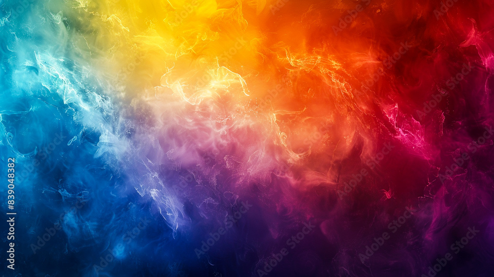 A vibrant rainbow background with soft gradients blending seamlessly between the colors A vibrant rainbow background with soft gradients blending seamlessly between the colors