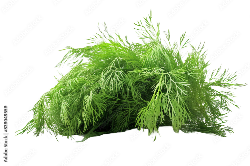 Fototapeta premium Fresh green grass isolated on transparent background