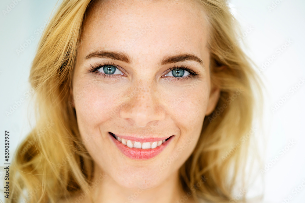 Portrait of a beautiful blond woman Portrait of a beautiful blond woman