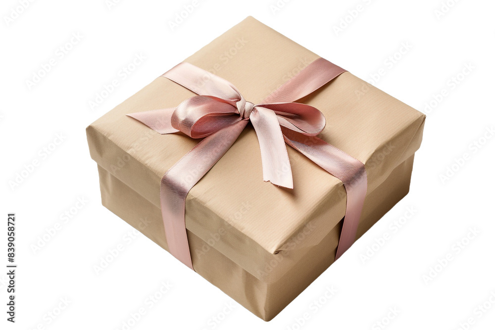 Obraz premium Gift cardboard box