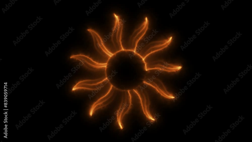 Neon sun. Glowing Sun. Looped Neon Lines. Isolated on black background. Line art. Futuristic technology. Sunshine. Sun beams. Self drawing. Bright yellow. 4K Video motion graphic animation. Glowing. Neon sun. Glowing Sun. Looped Neon Lines. Isolated on black background. Line art. Futuristic technology. Sunshine. Sun beams. Self drawing. Bright yellow. 4K Video motion graphic animation. Glowing.
