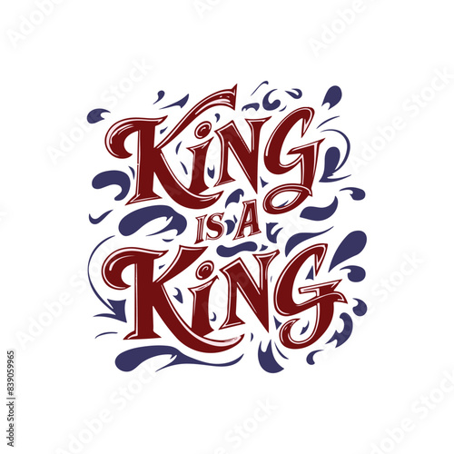 Wallpaper Mural King is a King t-shirt design Torontodigital.ca