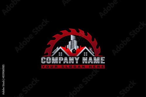 Home repair logo vector