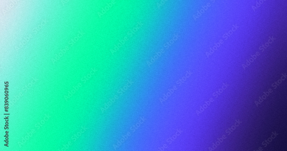 Obraz premium abstract gradient grain background, navy blue ,purple, green neon, grey combination