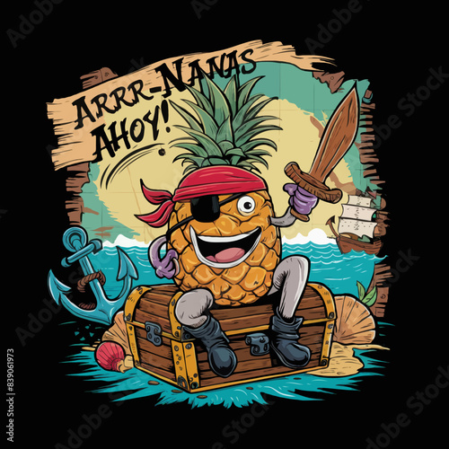 Funny Vector t shirt design