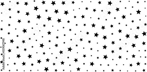 Starry textured effect. Horizontal background