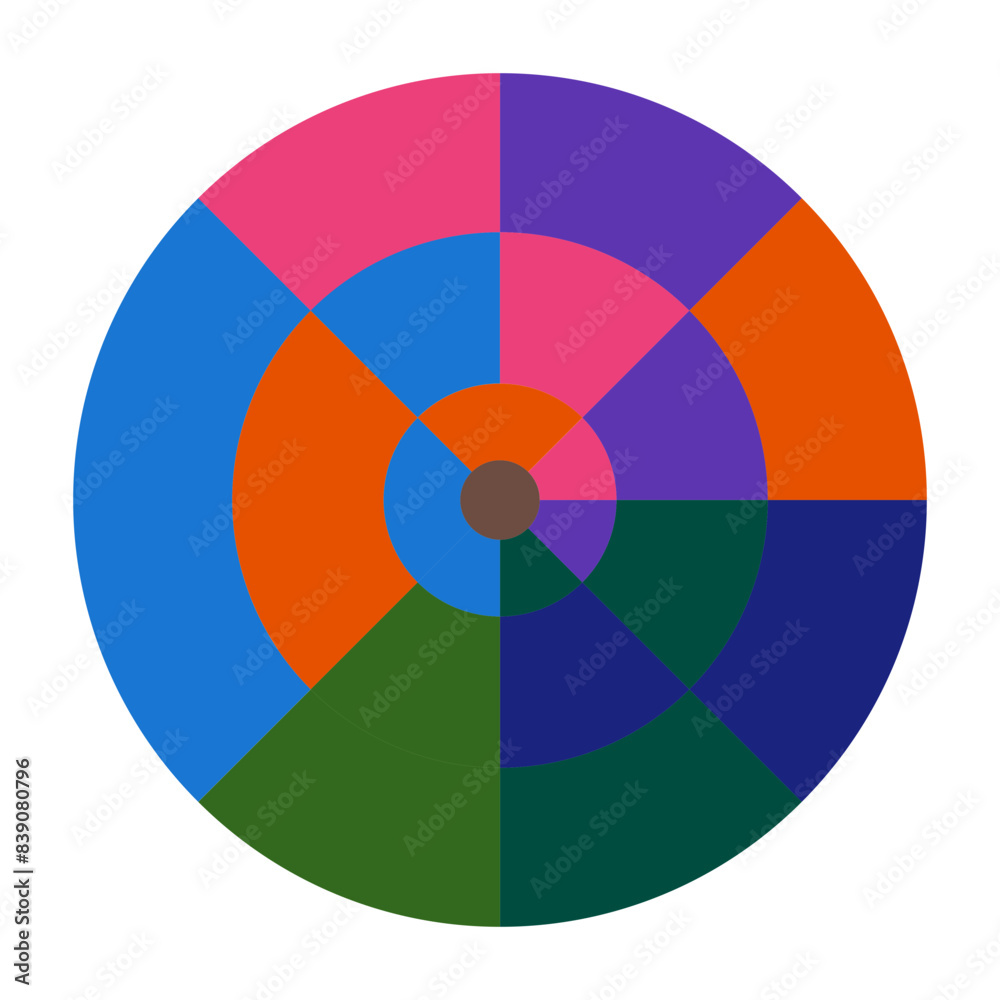 Dart Board Flat icon Dart Board Flat icon