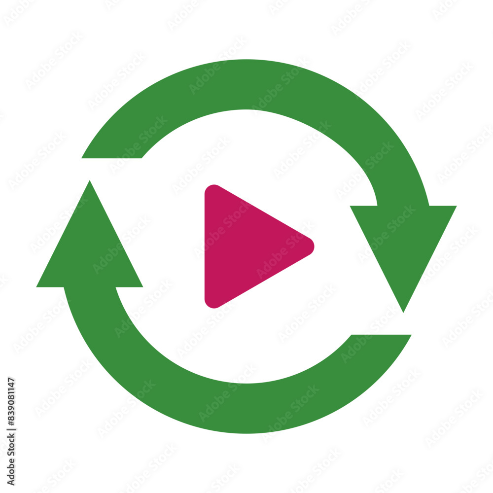 Replay Flat icon Replay Flat icon