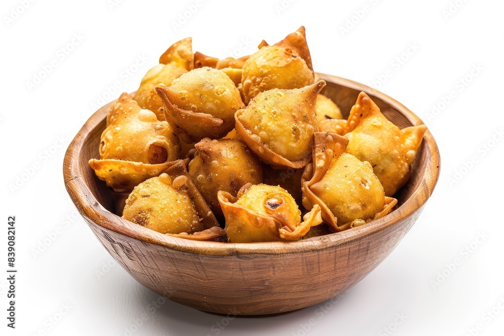 Fuchka or Puchka, Popular Street Food in Bangladesh, Consisting of Hollow, Crispy Shells Filled Fuchka or Puchka, Popular Street Food in Bangladesh, Consisting of Hollow, Crispy Shells Filled