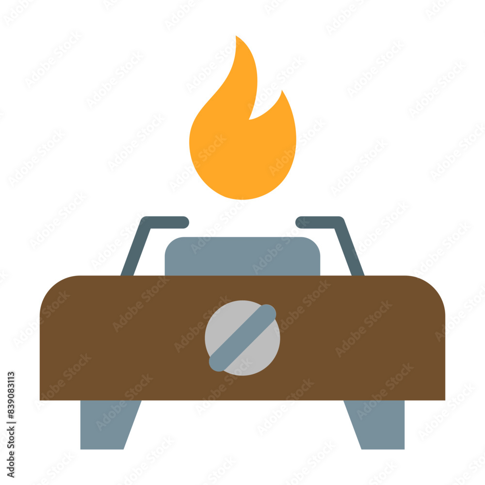 Φωτογραφία Gas Stove Flat icon