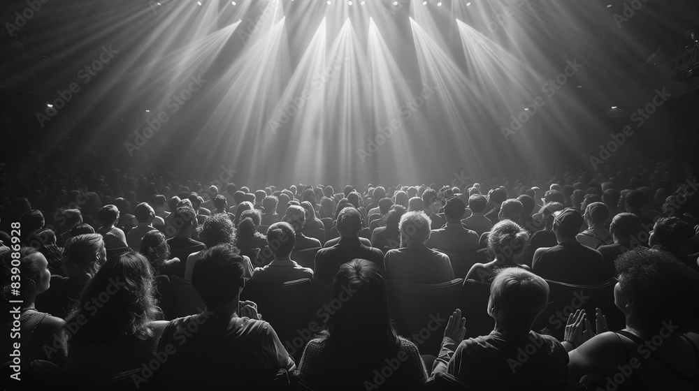 Obraz premium people in theater
