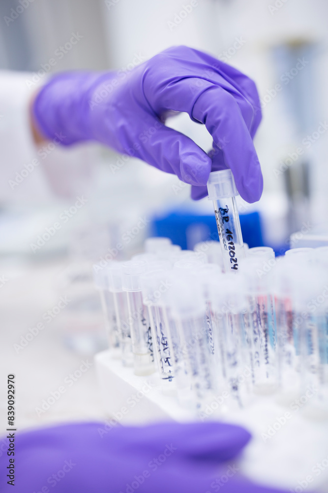 Preparation of samples for quality check during drug processing Preparation of samples for quality check during drug processing