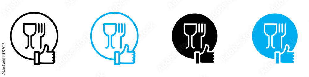Good food icon vector set collection for web Good food icon vector set collection for web