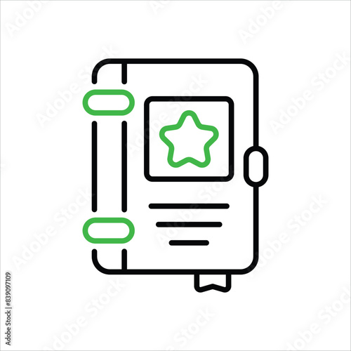 Tale vector icon