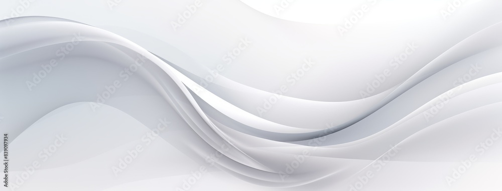 Abstract white wave background with smooth lines, minimalist designs, modern presentations, sleek websites, and clean digital artworks. Perfect for creating white geometric abstract background Abstract white wave background with smooth lines, minimalist designs, modern presentations, sleek websites, and clean digital artworks. Perfect for creating white geometric abstract background