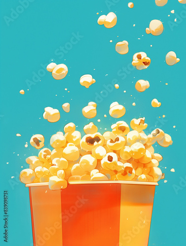 pop corn, children book car...