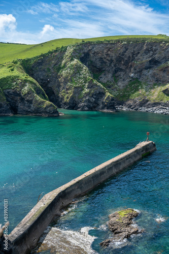 Port Isaac Bay in Summer