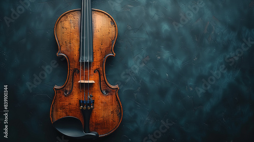 violin on  background