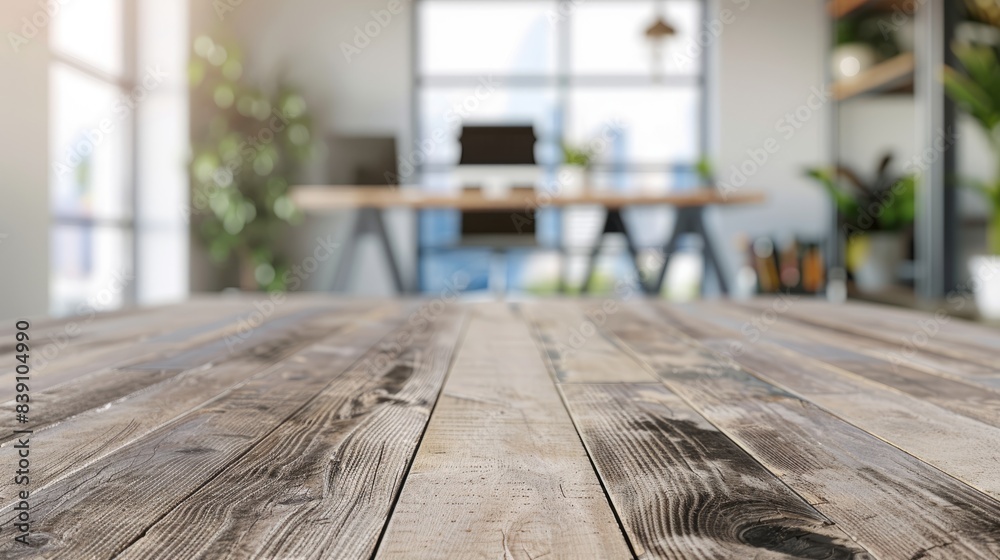 A defocused photo of a modern office workspace with copy space on the right side of the composition, ideal for blog banners or advertisement offers A defocused photo of a modern office workspace with copy space on the right side of the composition, ideal for blog banners or advertisement offers